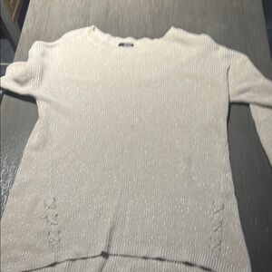 Women’s Elegant White Sweater